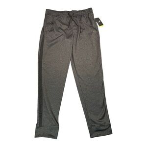 AL1VE Men's Jogger Pants L Black Heather Qwick-Dry Athletic Sweatpants NWT ALIVE
